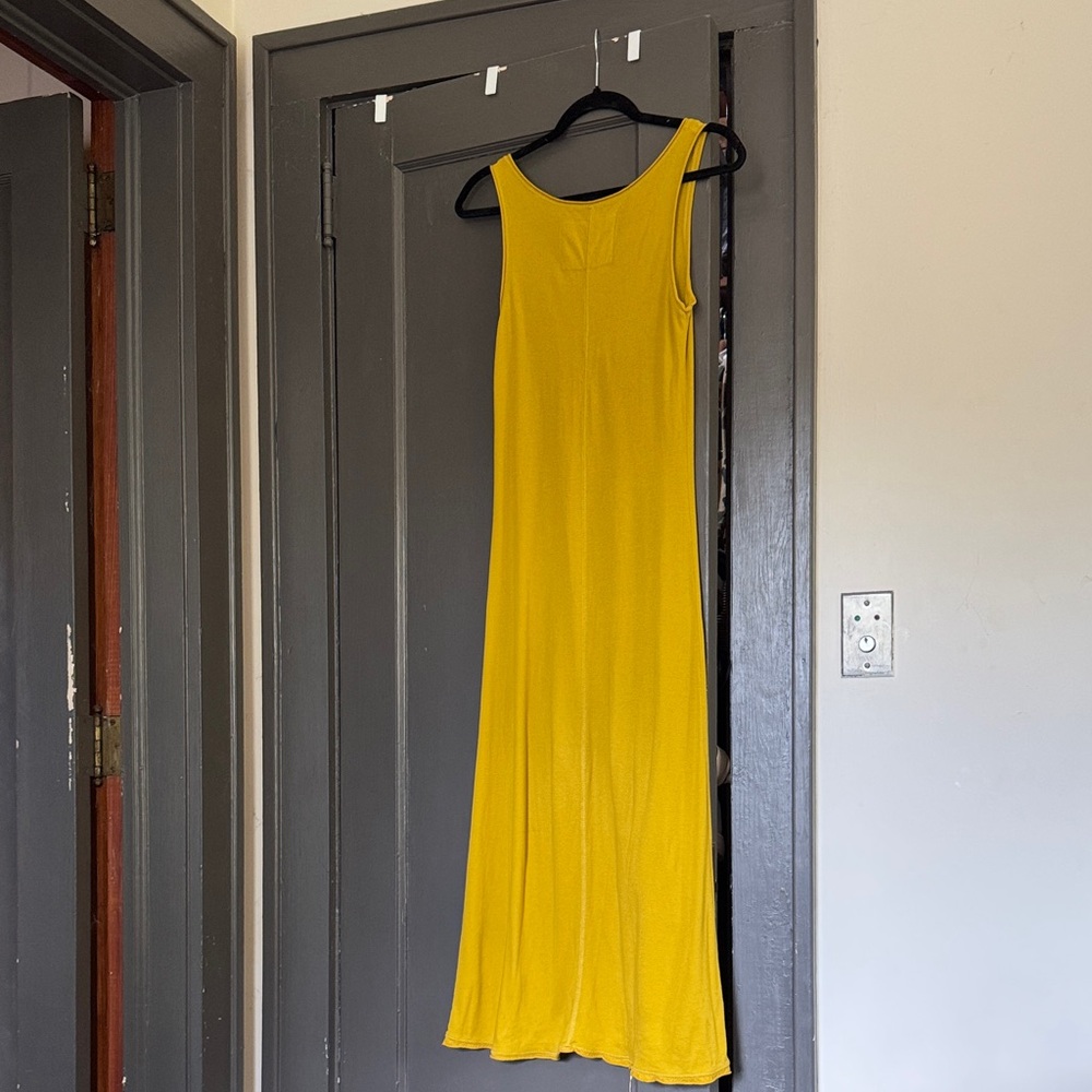 Elizabeth Suzann x Alabama Channin Mustard Maxi Dress - Picture 3 of 4